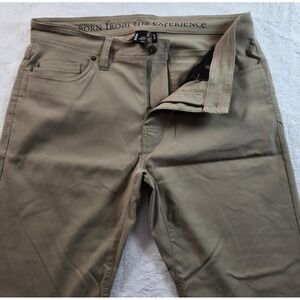 Men's pRana Khaki Hiking outdoors pants Slim Fit Size 33